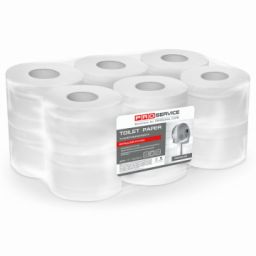 PROservice Premium Папір туалетний целюл. 2-х шар 120 м з краєвим тисненням 12  рул 