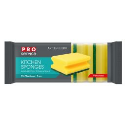 Губка кухона PRO service Professional жовта, 5 шт, арт. 15101300
