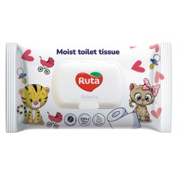 Вологий туалетний папір "Ruta Selecta" 40шт. (20шт/ящ)