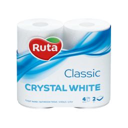 Папір туалетний "Ruta" Classic 4рул 2ш білий (16шт/ящ), арт. 58768965