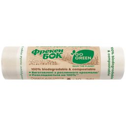 GO GREEN Пакеты для мусора с затяжкой 35л / 10шт от Фрекен БОК