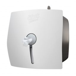 Selpak Professional Тримач  для туалетного паперу  з центральним витягом білий 
