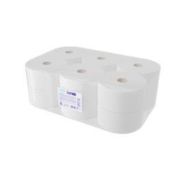 SoffiPro Optimal Туалетная бумага целлюлозная 2-слоя, D190мм, 12 рул. в упак