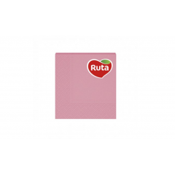Серветки "Ruta" 33х33 20л 3ш рожеві ароматизовані (17) (17шт/ящ), арт.58769084