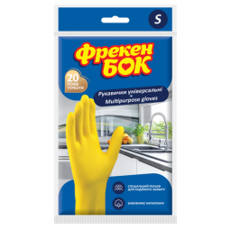 ФБ Рукавички гумові універсальні  S, арт. 17104685