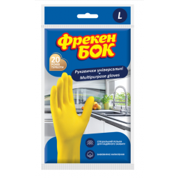ФБ Рукавички гумові універсальні L, арт. 17104882
