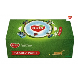 Серветки косметичні "Ruta" Family Pack 2ш білі (12шт/ящ), арт. 58769030