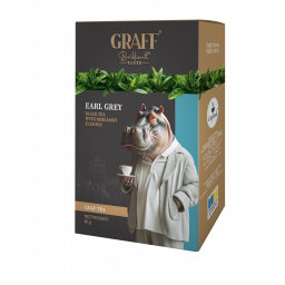 Graff Чай чорний байховий з ароматом бергамоту "Earl Grey/Ерлгрей", 80г, арт. 90000103