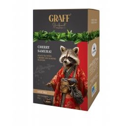 Graff Чай чорний з вишнею "Cherry Samurai/ Вишневий Самурай", 80г, арт. 90000107