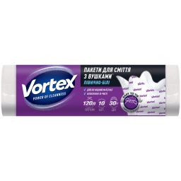Vortex пакет для сміття multitop Nordic White 120л/10 шт