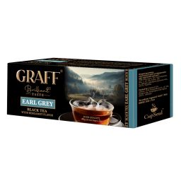 Graff Чай чорний "Earl Grey/Ерл Грей" в пакетиках, 40г (20*2г), арт. 90000015