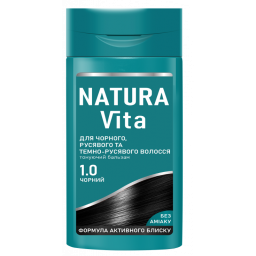 Тоника Natura Vita Бальзам  для волос, 1.0 "Черный", 150 мл (12 шт/ящ)