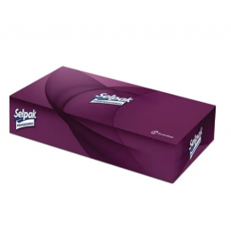 Selpak Pro Extra Серветки для обличчя в картонному боксі 80шт, арт. 33760050
