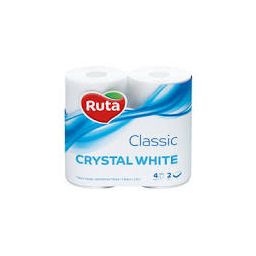 Папір туалетний "Ruta" Classic 4рул 2ш білий (16шт/ящ)
