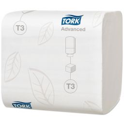 Tork Advanced Папір туалетний в аркушах 2-х шар. 242 шт. Т3, арт. 33872000