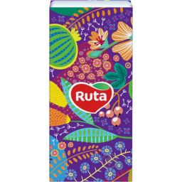Хустинки носові "Ruta" Classic 10х10 3ш без аромату (240шт/ящ), арт. 58769053