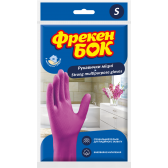 ФБ Рукавички гумові рожевi універсальні міцні S, арт. 17104980