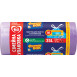 ФБ Пакет для сміття п/е з затяжкою HD 51x53см фіолетовий 35л/50шт, ІзіПАК, арт. 16403481