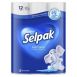 Selpak Pro полотенце бумажное 3-х слойное 12 рул. (4 уп/ящ), арт. 32761710