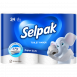 Туалетний папір білий SELPAK 24шт., арт. 32362000
